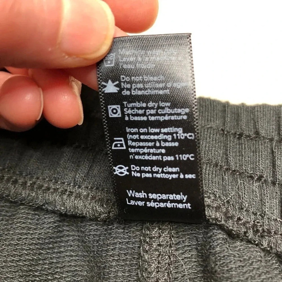 George Wide Leg Capri Pants  Black Size Large - Picture 6 of 16